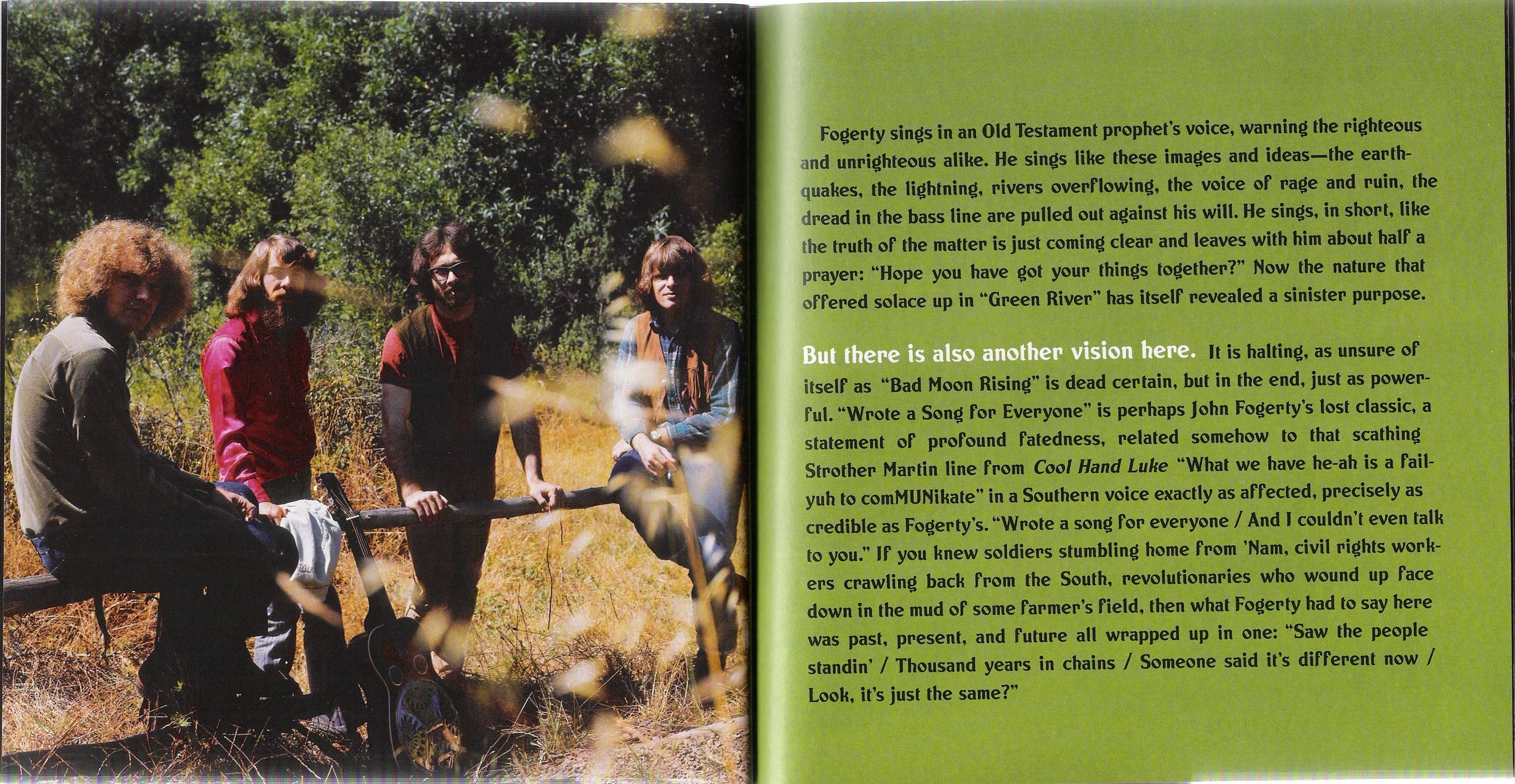 Creedence Clearwater Revival 40th Anniversary Box : Booklet 24